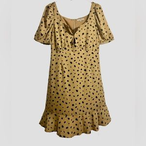 Crescent Print Dress